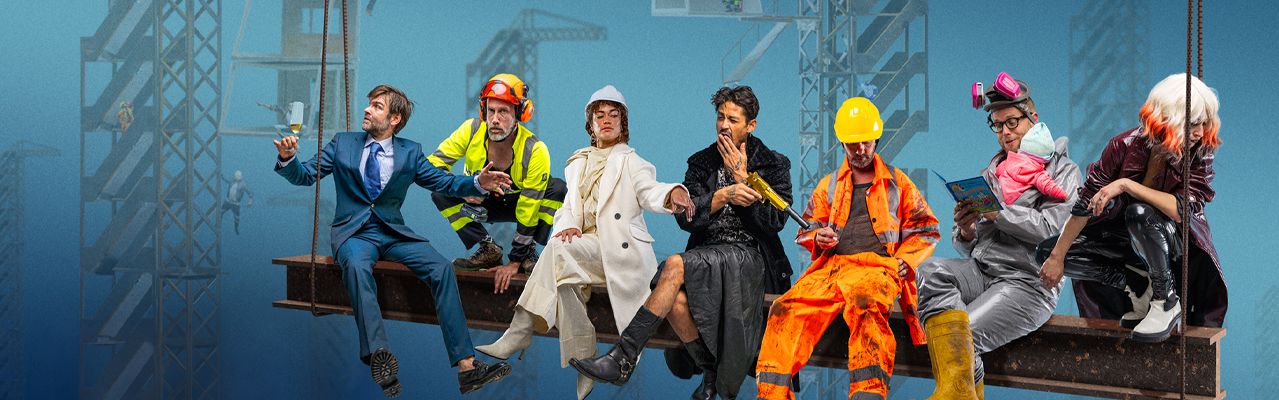 50% korting op openluchttheater BABY BLUE van Vis à Vis bij Almeerderstrand