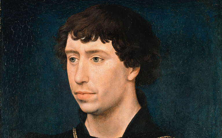 Historisch portret van Karel de Stoute. Met de VIP-KAART bezoekt u de tentoonstelling BOurgondiers in Limburg helemaal gratis!
