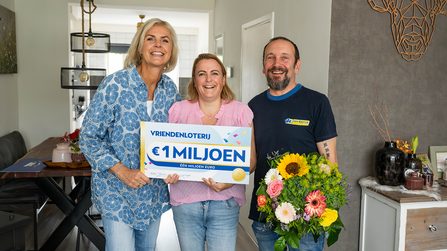 Koppel wint een miljoen samen