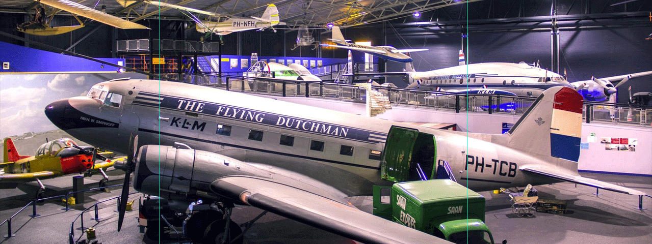 Een museumhal gevuld met diverse type vliegtuigen. Bezoek het Luchtvaartmuseum Aviodrome GRATIS met de VIP-KAART!