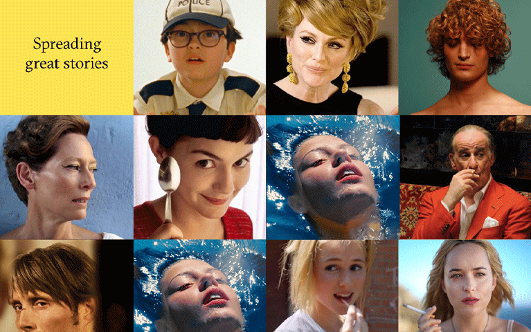 Een compilatie van bekende filmpersonages uit films die te zien zijn op Cinetree. Ontvang korting op Cinetree en bekijk thuis de mooiste films met de VIP-KAART.