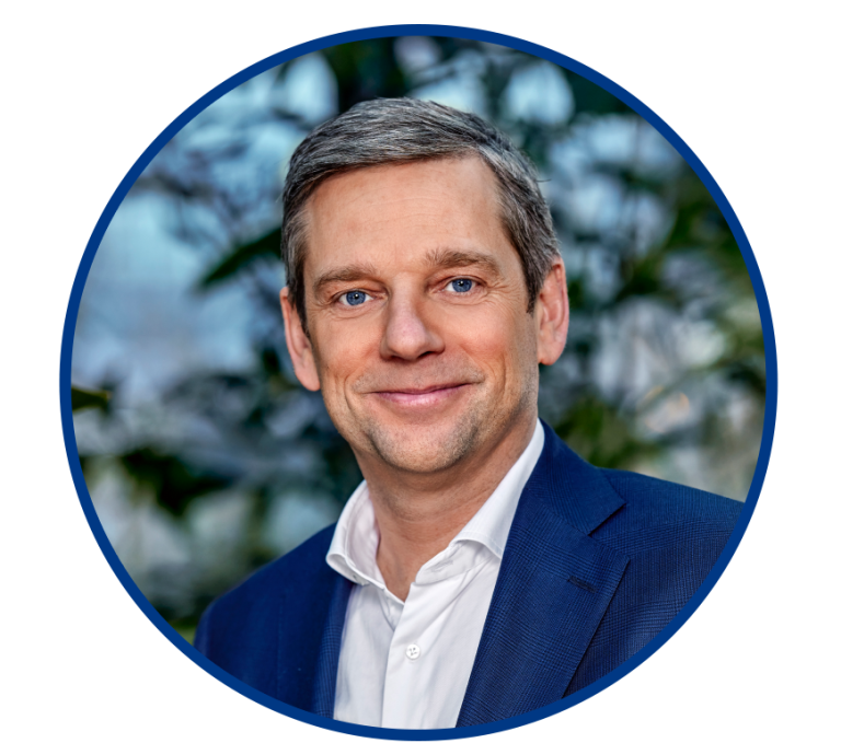 Pasfoto van de Board of Directors van de Postcode Lottery Group, Michiel Verboven.