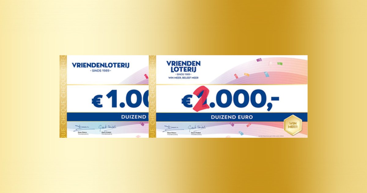 Trekking september winnende lotnummers € 1.000, VriendenLoterij🐇 Descubra tudo sobre a